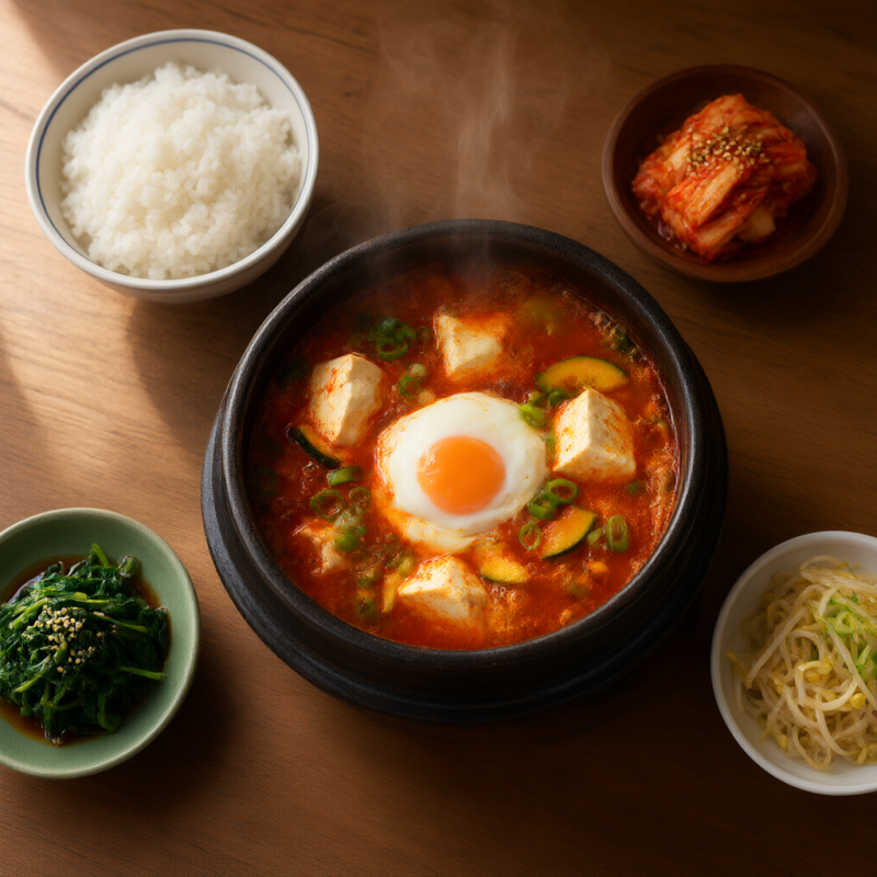 순두부찌개 황금레시피 5가지 비법, 15분 만에 끝내기