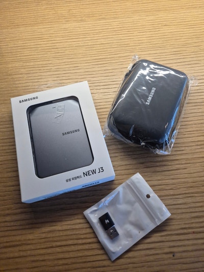 삼성 외장하드 추천 2026 신제품 NEW J3 2TB USB-C 사용 후기(내돈내산)