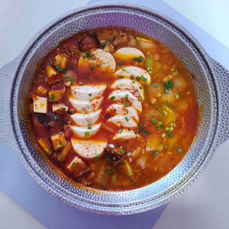 돼지고기 순두부찌개 끓이는법 순두부 요리 레시피
