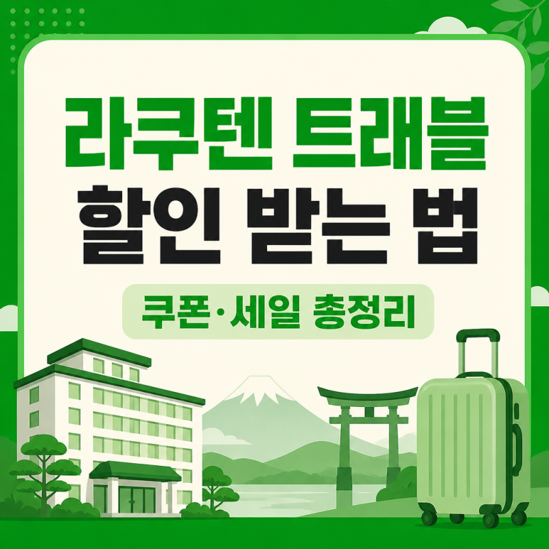 라쿠텐 트래블 할인 받는 법, 쿠폰·슈퍼세일·제휴카드 총정리