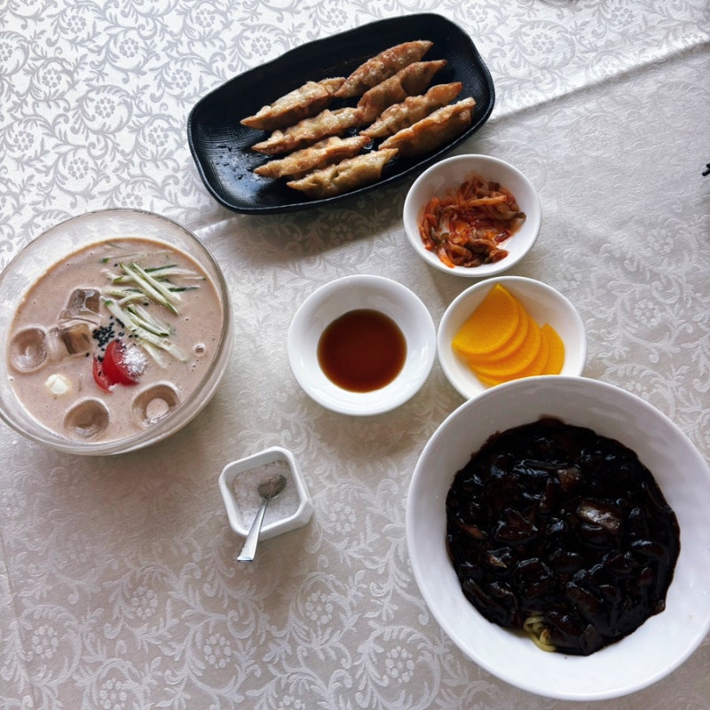 용인 수지구청 수지외식타운 중식당 맛집 함지박 메뉴 후기