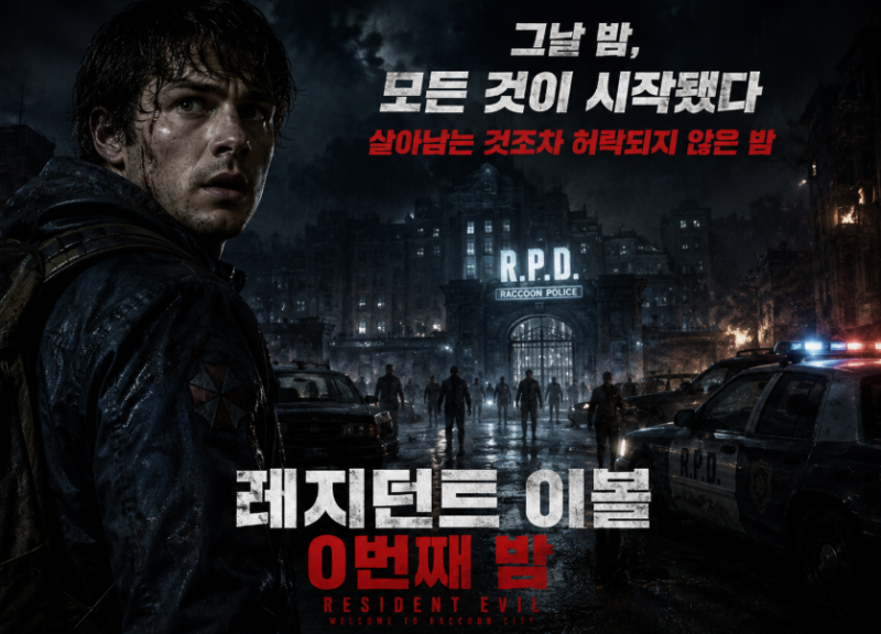 (26년9월17일개봉)레지던트 이블: 0번째 밤 영화 리뷰 "그날 밤, 모든 것이 시작됐다"