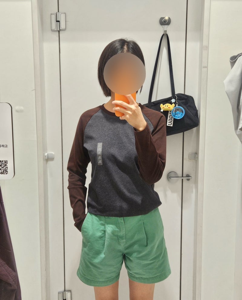 유니클로 미니T 긴팔 래글런 나그랑티 M L XL 사이즈 후기 기간한정 세일