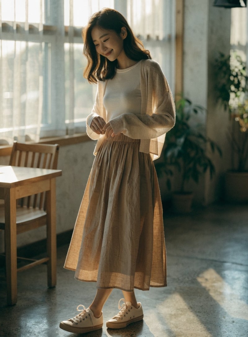 24도 옷차림, 오늘 딱 이 온도라면 이런 데일리룩 코디 어때요?