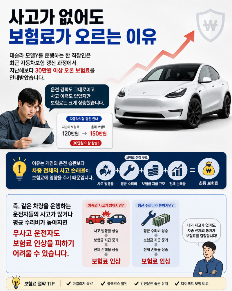 "사고도 안 냈는데 보험료가 30만원?" 전기차 차주 보험료가 오르는 이유