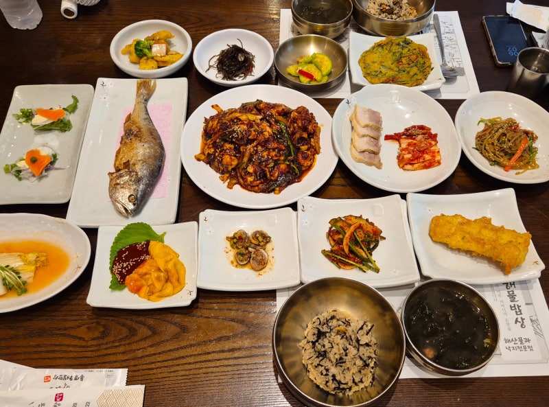 동래한정식맛집 박해윤통영해물밥상 동래모임장소 추천