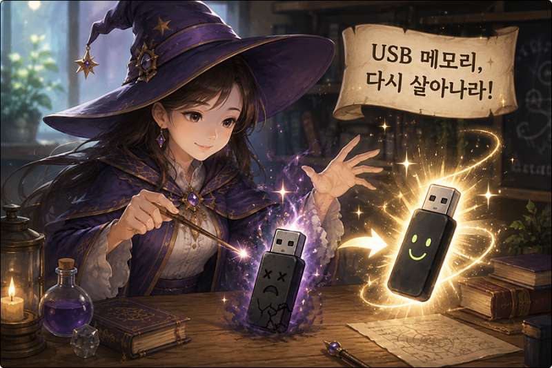 포맷 불가 USB 메모리 & SD카드 로우 포맷(공장 초기화) 하기 - HDD LOW LEVEL FORMAT 4.5