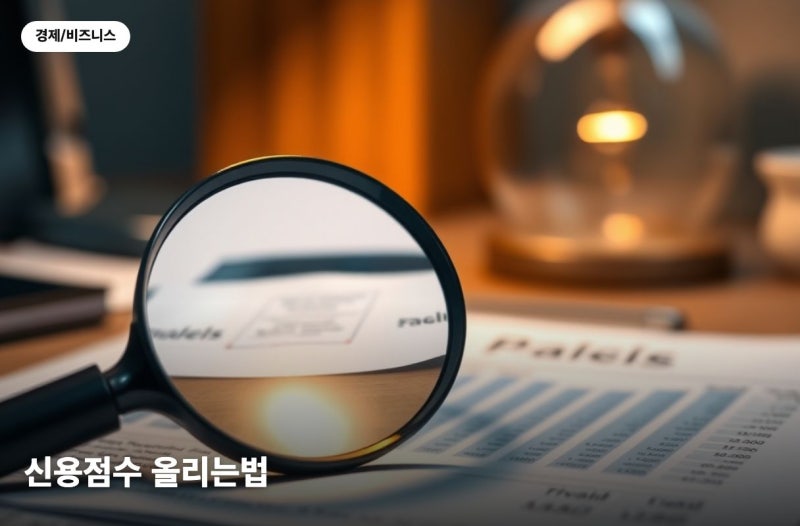 신용점수 올리는법, 비금융정보 제출부터 카드 이용률 30%까지