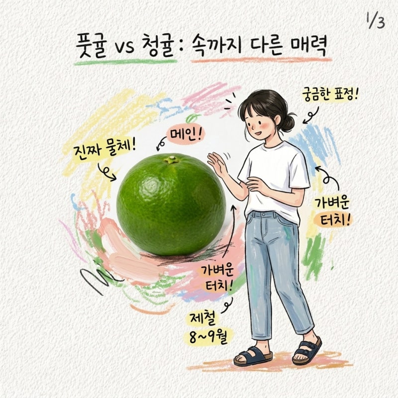 풋귤 청귤 차이 뜻 제철 시기 맛 먹는방법 청 담그는법 보관법 껍질