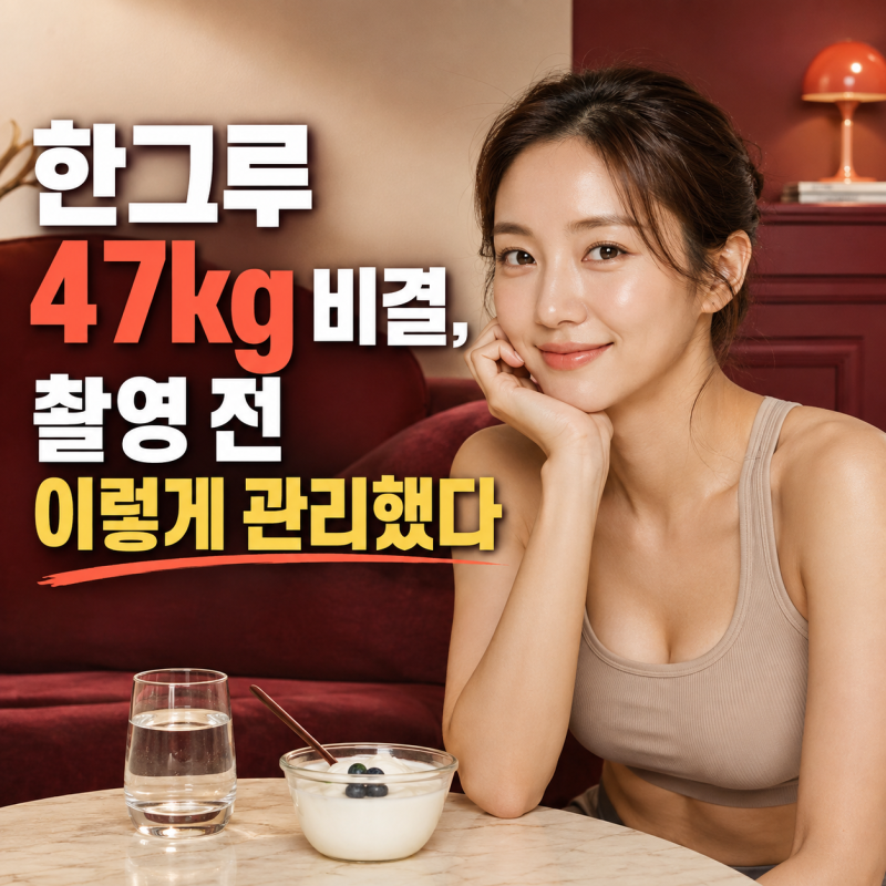 한그루 47kg비결, 전남편·자녀까지 궁금한 이유
