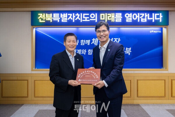 CBMC 전주지회, 이원택 도지사 방문… “전북 도약 위한 영적 순풍 구하다”