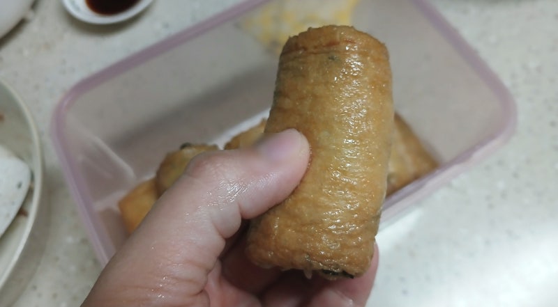 동원 롤유부초밥 만들기 아이들 소풍 도시락 메뉴 추천 및 솔직 후기