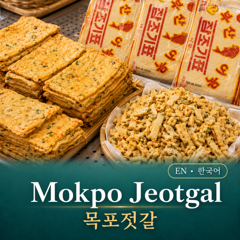 Mokpo Jeotgal – Fresh, Chewy Busan Fish Cakes Made Right at the Market | 목포젓갈