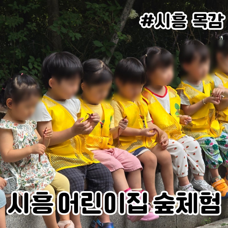 시흥 숲체험 비와 지렁이