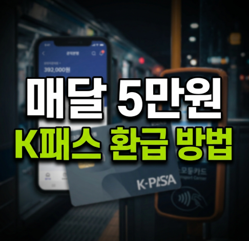 K패스 모바일티머니 등록법과 환급일 확인 가이드: 입금 계좌 및 마일리지 실시간 조회법