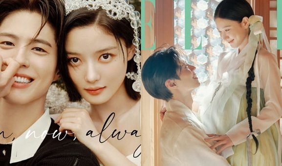 박보검♥김유정, 10년 만에 공개된 '웨딩 화보급' 투샷…팬들 심장 폭발한 이유