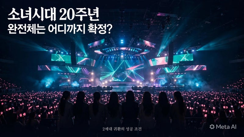 소녀시대 20주년 복귀, 어디까지 확정됐나｜K-컬처와 2세대 귀환 성공 조건