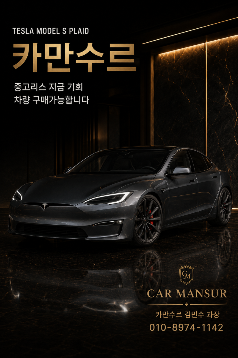 테슬라 모델S 플레드 중고리스, 지금이 기회입니다｜차량 구매 가능할 때 잡으세요