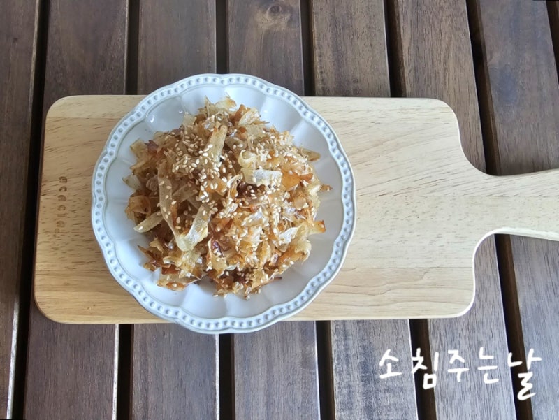 명엽채 볶음 레시피 마른 반찬