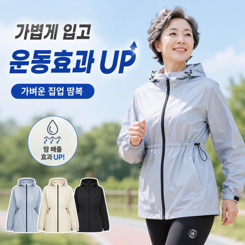 같은 30분 운동인데 느낌이 다르다, 얼티밋기어 파워부스터 땀복 효과 입는 이유