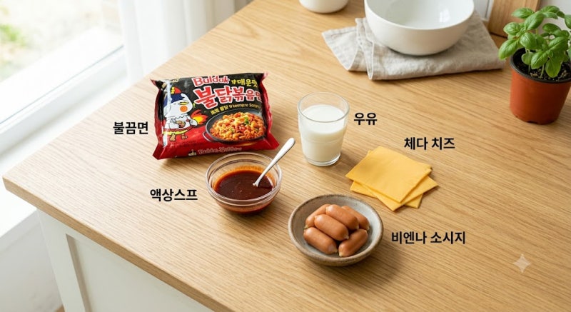 초보자도 성공하는 로제 불닭볶음면 황금 레시피와 꿀팁