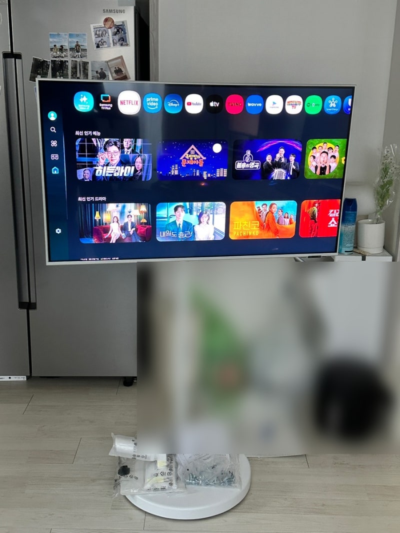 삼성 무빙스타일 M7 43인치 한 달 실사용 후기, 삼탠바이미 고민 끝!