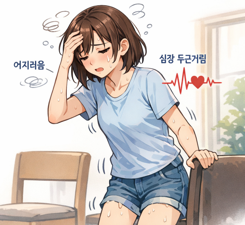 기립성빈맥증후군, 일어서면 심장이 쿵쾅쿵쾅 뛸 때 원인부터 체크리스트까지