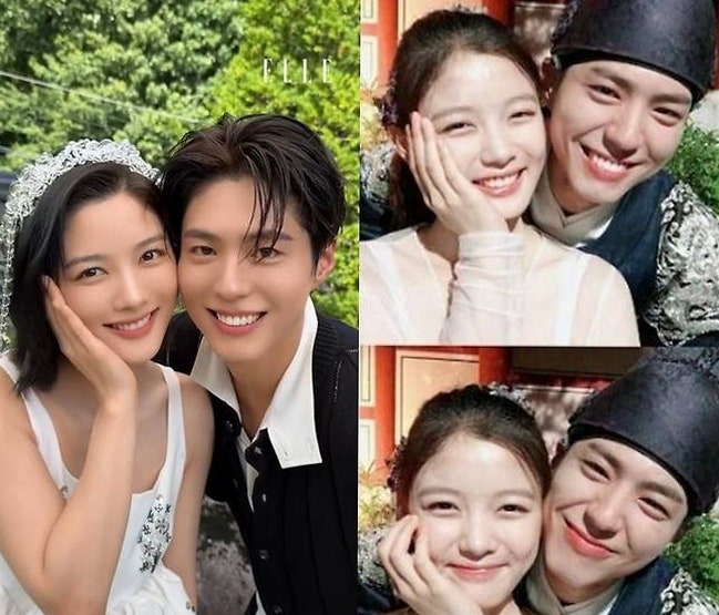 Park Bo-gum and Kim Yoo-jung Reunite After 10 Years, The "Love in the Moonlight" Couple's Reunion Looks Like a Wedding Photoshoot