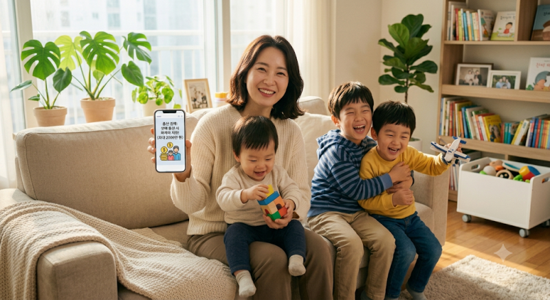 다자녀 혜택 2027년 개편! 첫째 1000만 원, 셋째 1500만 원 지원 정책 한눈에 보기