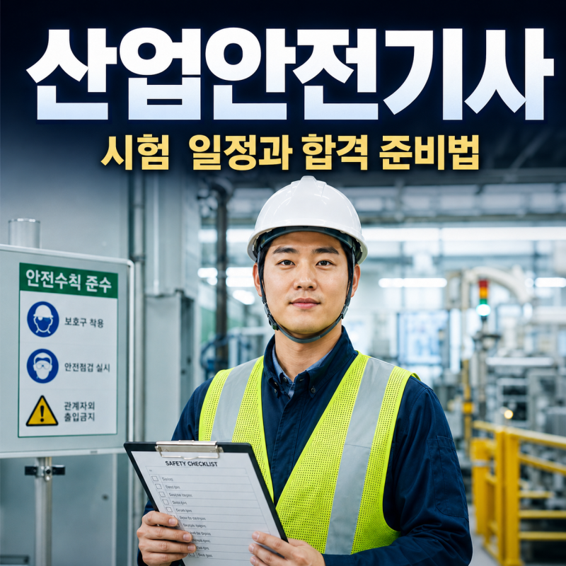 산업안전기사 응시자격 시험과목과 2026년 일정 총정리