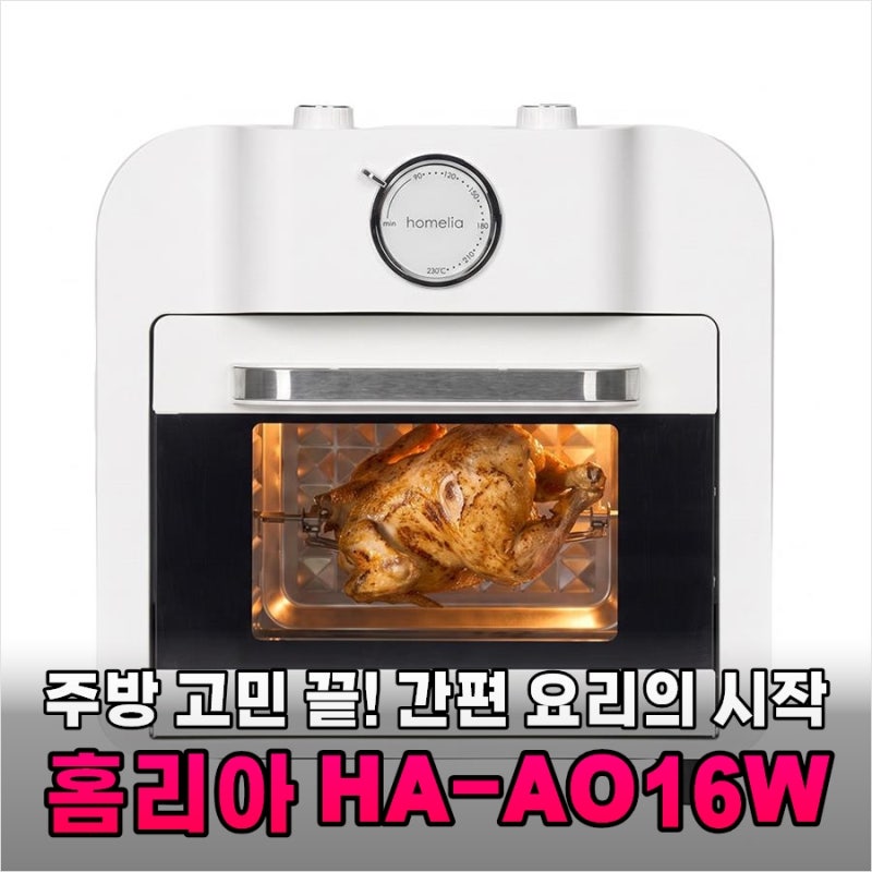 16L 대용량 홈리아 에어프라이어 HA-AO16W로 매일 건강한 집밥 차려본 솔직 후기