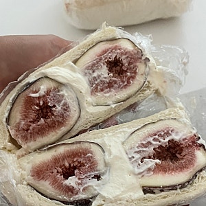 후르츠산도 과일산도 만들기 휘핑크림 과일샌드위치 레시피 복숭아산도 무화과산도