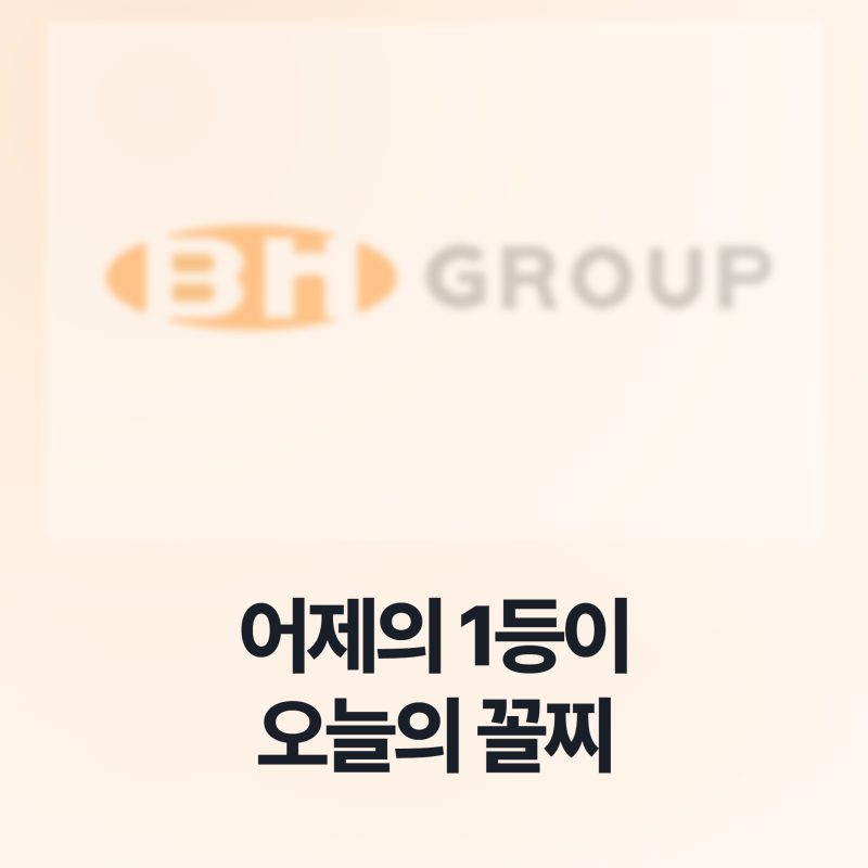 [오늘 국내 주식] 주도주 급락 속 보험 강세 : 비에이치·현대해상·한화생명 주가 전망