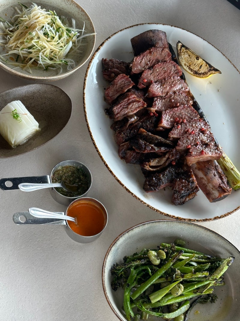 [부산] 기장 물푸레 오시리아 부모님과 방문 후기ㅣ숏립 짚불 BBQ, 여름 시즌 메뉴 추천