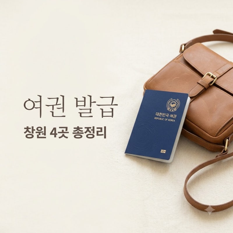 "퇴근 후에도 가능?" 창원여권발급장소 4곳 위치와 화요일 야간 운영의 비밀..