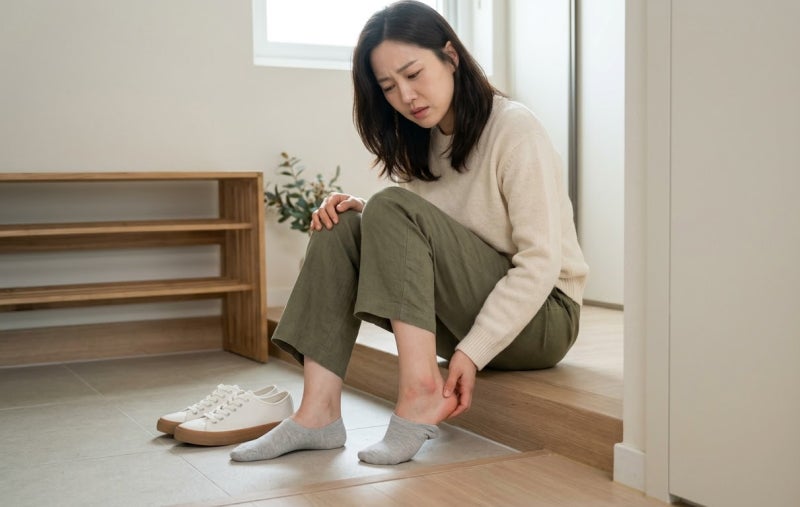 새 신발 때문에 발뒤꿈치가 까진다면? 물집 위치별로 달라지는 신발 조정법