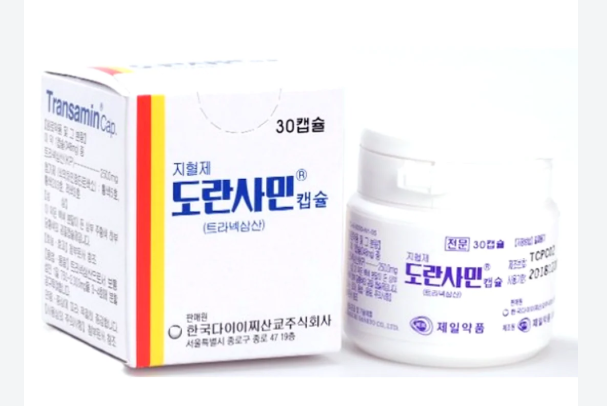 트라넥삼산 도란사민 캅셀 효과 부작용 (지혈 기미)