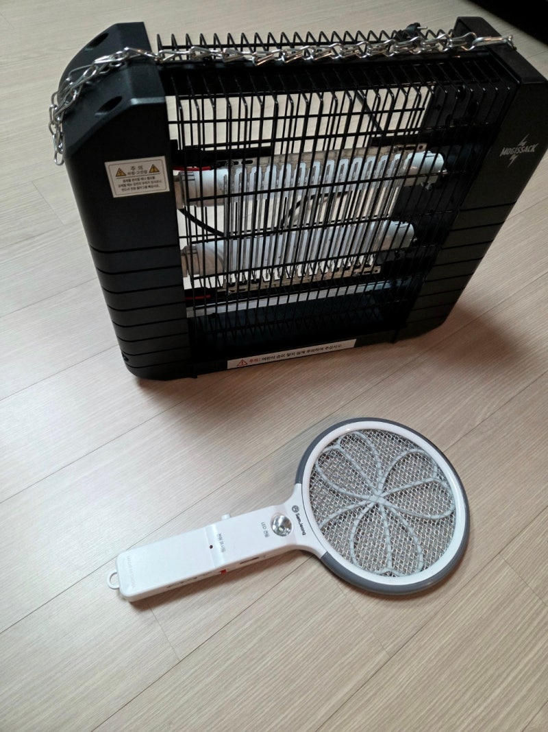 가정용 모기퇴치기, 전격살충기& 삼정 전기모기채 후기