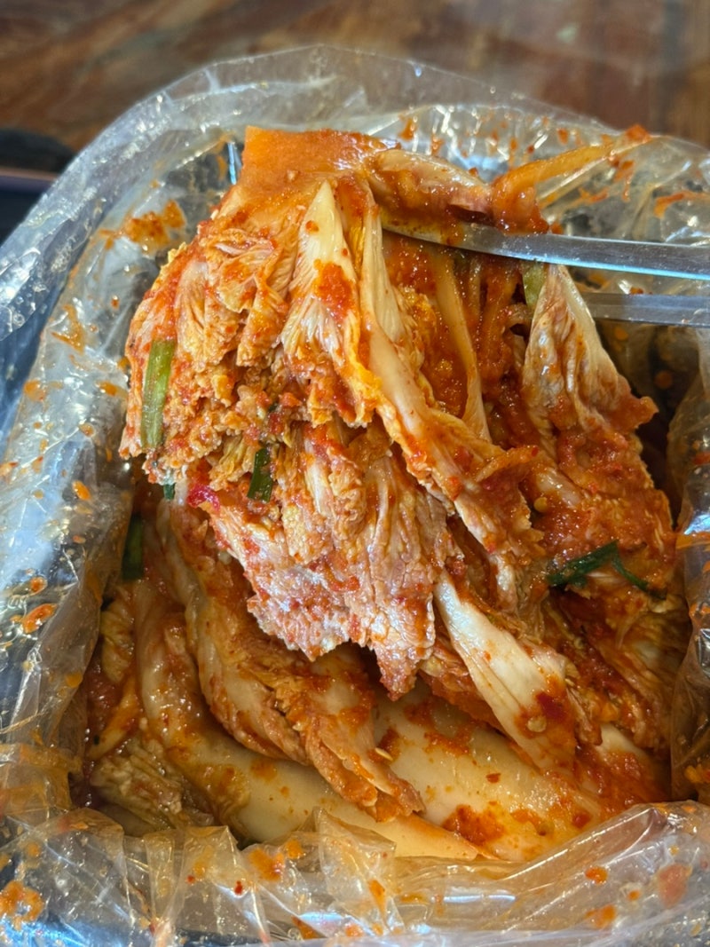 피코크 조선호텔 포기김치 남도식 자취생 이마트 김치 후기