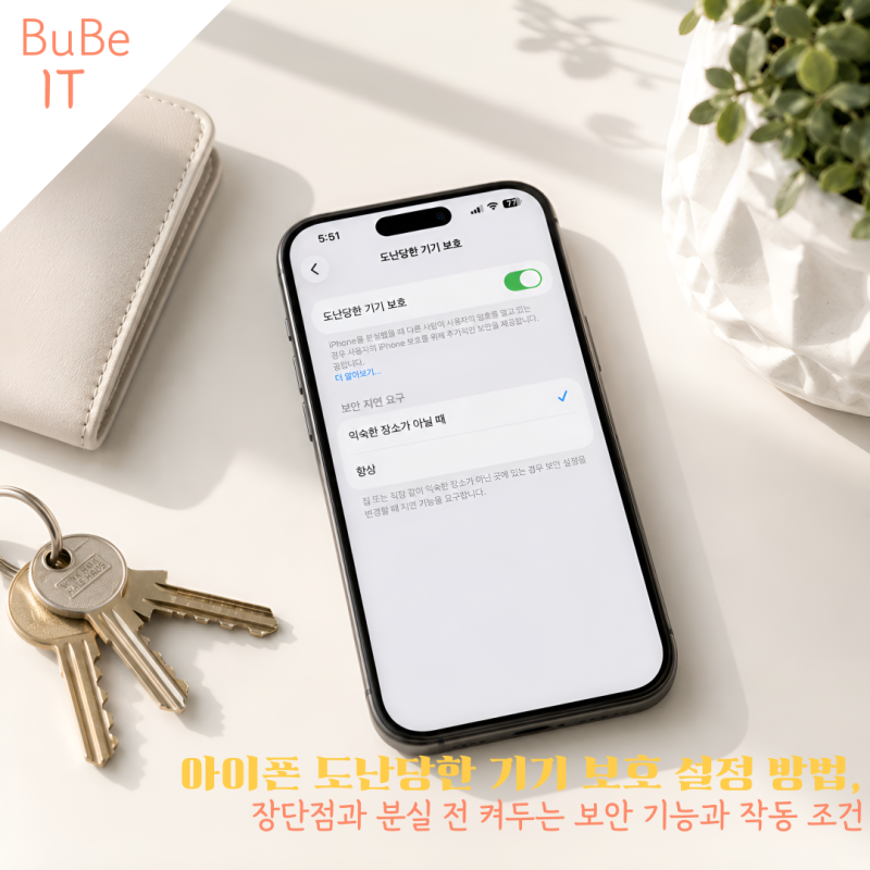 아이폰 도난당한 기기 보호 설정 방법, 장단점과 분실 전 켜두는 보안 기능과 작동 조건