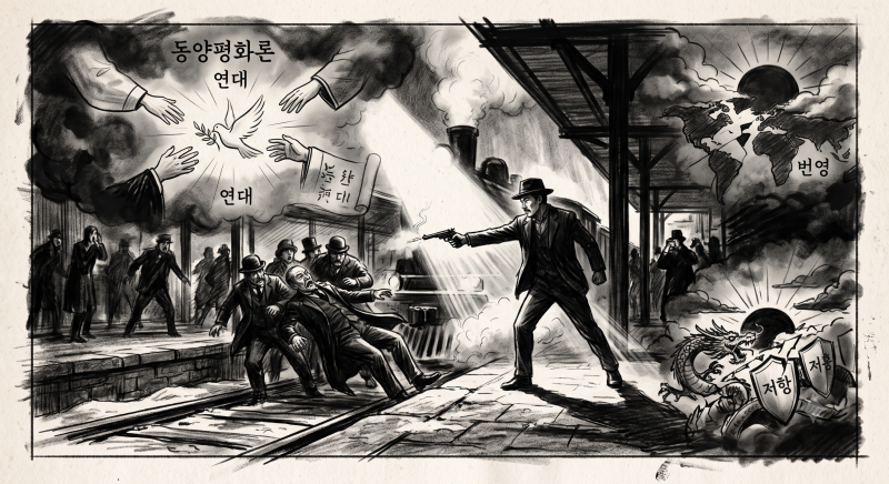 동양평화론의 핵심 구상은 무엇인가요?