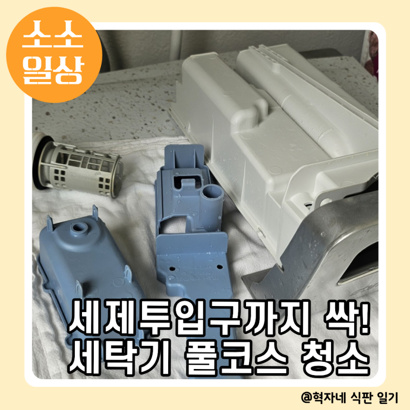 매달 1일 우리 집 루틴! 홈스타 세탁조 클리너와 세탁기 풀코스 청소법