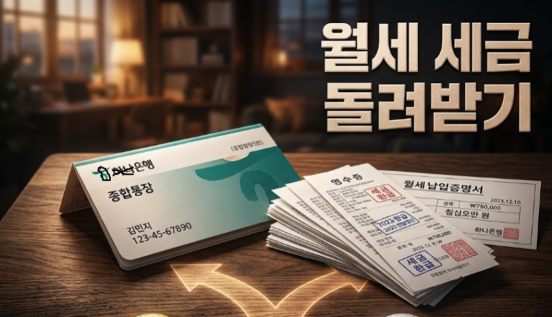 월세 소득공제 받는 법 - 세액공제 조건 초과한다고 포기하지 마세요. 개념부터 신청 방법, ....