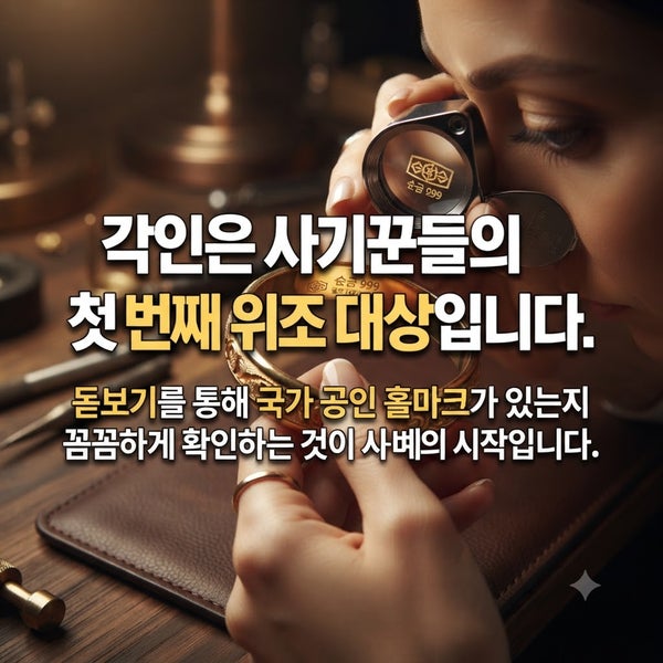 금팔찌 샀는데 "가짜"라면? 99%가 놓치는 확인법 3가지