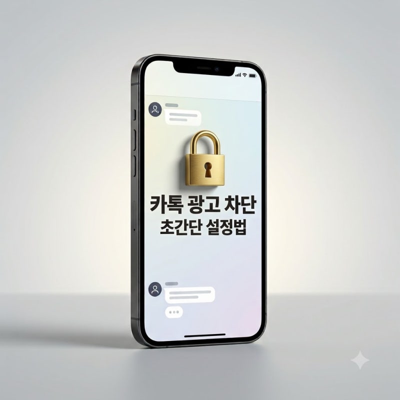 카톡 광고차단하는법 총정리 배너부터 메시지까지 완벽 해결