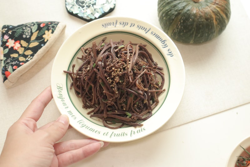 고사리나물볶음 레시피 추석 명절 나물반찬 맛있게 만드는법