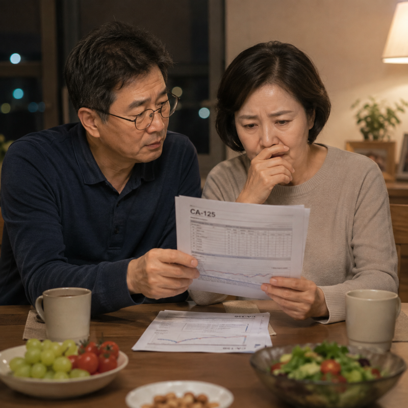 “난소암 수치가 높게 나왔습니다..” CA-125만으로 암을 판단할 수 있을까요?