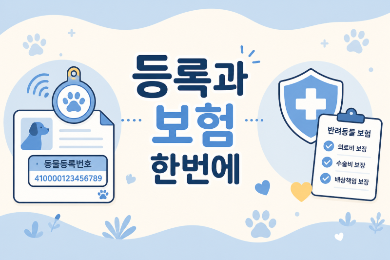 강아지 동물등록번호 조회와 보험 가입 체크리스트