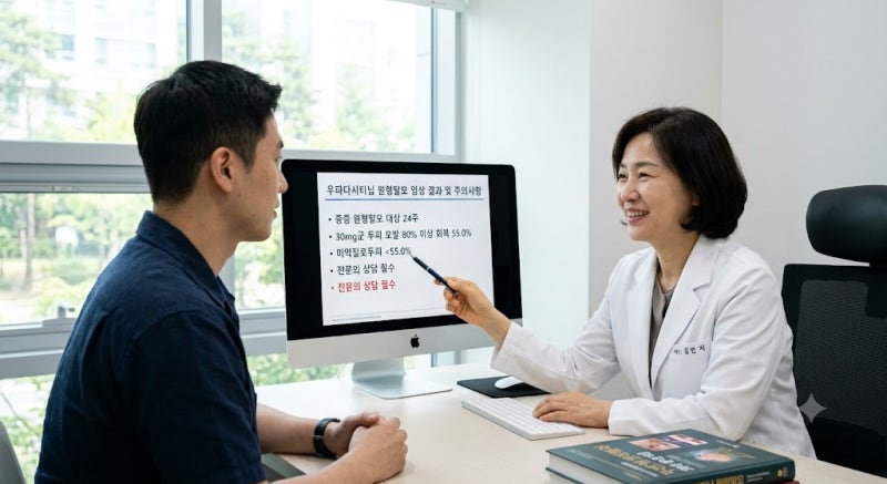 "원형탈모, 관절염약 임의 복용 금물"… 우파다시티닙 임상 결과와 주의사항은?