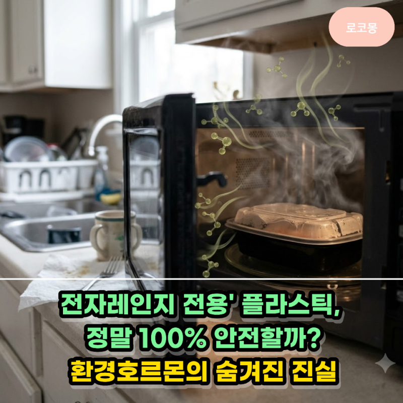 전자레인지 전용 플라스틱 용기가 100% 안전하지 않았던 이유